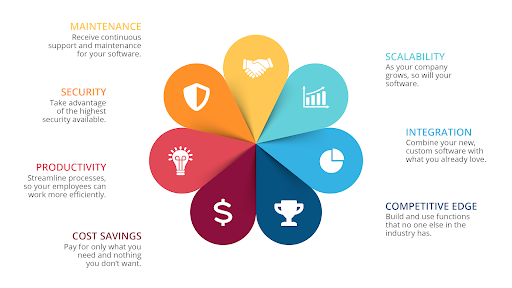 Benefits of custom software development